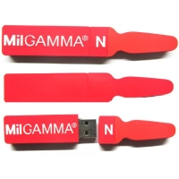 Memoria USB en PVC 2D diseño Lima para Pulir
