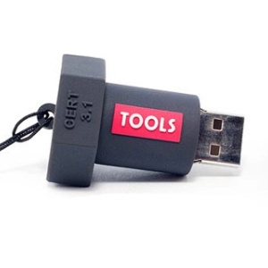 Memoria USB en PVC 3D diseño Tornillo