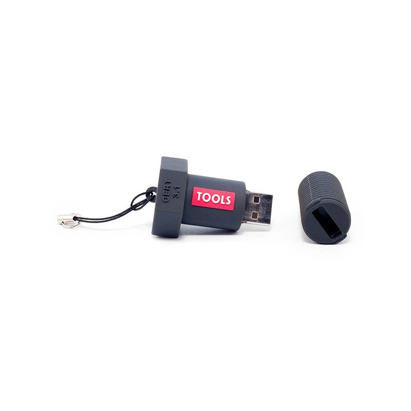 Memoria USB en PVC 3D diseño Tornillo