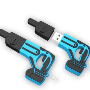 Memoria USB en PVC 2D diseño Taladro