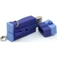 Memoria USB en PVC 3D diseño Zipper o Corredera