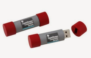 Memoria USB en PVC 3D diseño Fusible