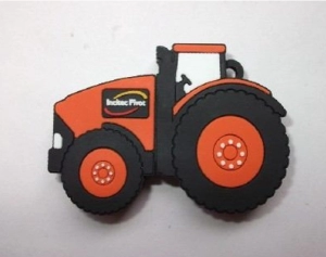 Memoria USB en PVC 2D diseño Tractor