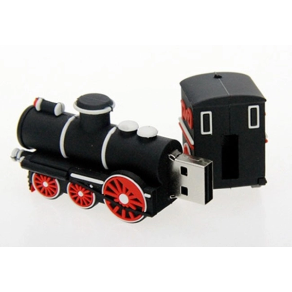 Memoria USB en PVC 3D diseño Locomotora