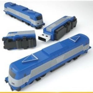Memoria USB en PVC 3D diseño Tren