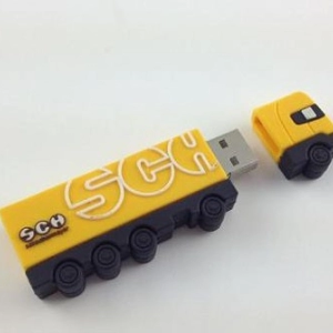 Memoria USB en PVC 2D diseño Tractomula