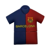 Memoria USB en PVC 2D diseño Camiseta de Futbol Barcelona