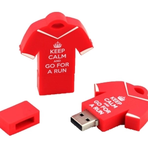 Memoria USB en PVC 2D diseño Uniforme de Fútbol