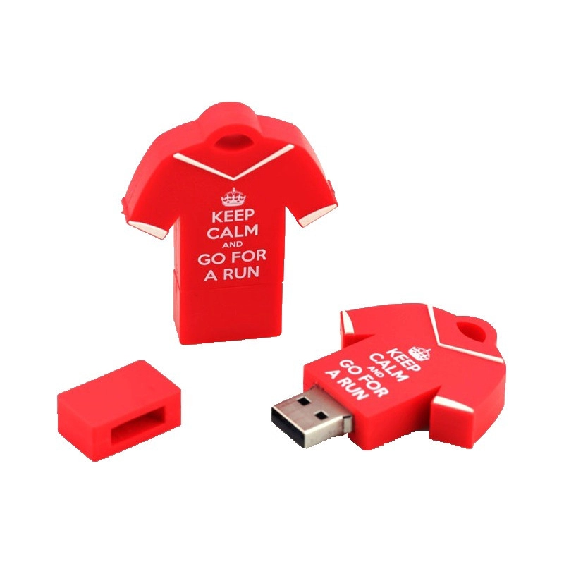 Memoria USB en PVC 2D diseño Uniforme de Fútbol