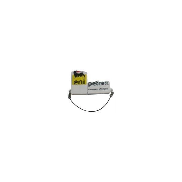 Memoria USB en PVC 2D diseño Logo Eni Petrex