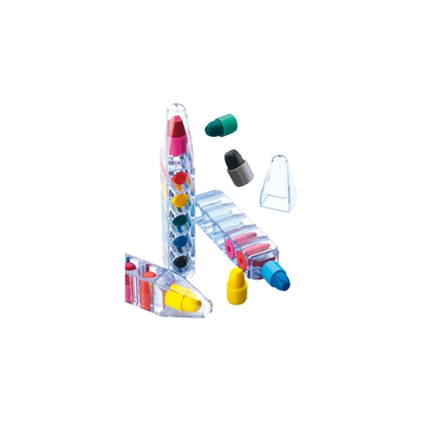 Set Crayolas x 6 intercambiables, 10 x 1.9 cmts.