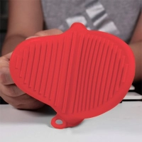 Coge Ollas Heat, en silicona, de 8.4 x 10.5 cmts