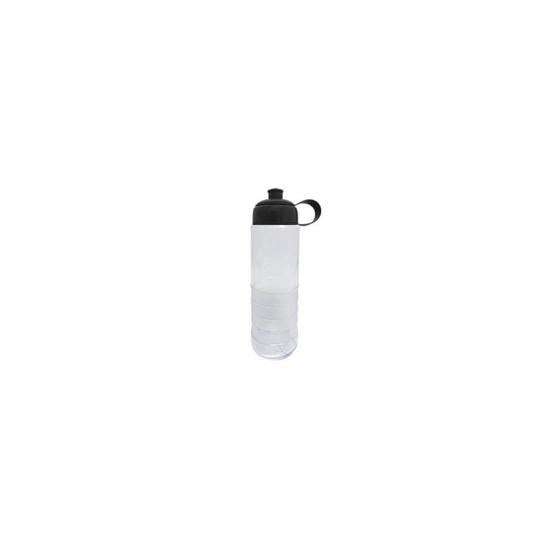 Botella PVC de 650 ml, de 24 cmts de alto x 6.7 cmts de diametro, tapa bullet