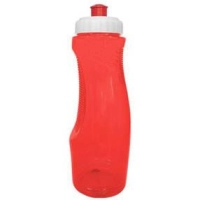 Botella PVC 800 ml, de 24 cmts de alto x 8 cmts de diametro, tapa pull push
