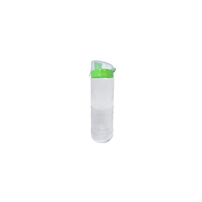 Botella PVC 650 ml, de 24 cmts de alto x 6.7 cmts de diametro