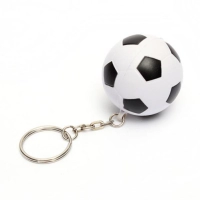 Llavero Balon de Futbol Antitress, en PU, de 4.5 cmts de diametro