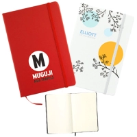 Agenda Retro, cosida, en PU, 80 hojas, de 13.5 x 18 cmts