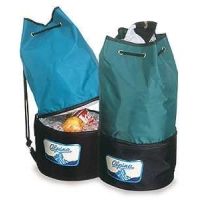 Tula Nevera Nepal, en lona, nevera abajo, tula arriba, 44 x 23 cmts