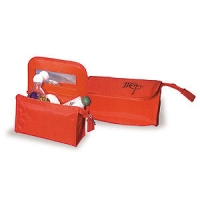 Cosmetiquera Laos, con Espejo, 16 x 9 x 6.5 cmts