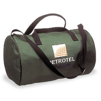 Tula Montería, en lona, con manijas de agarra y de colgar, 37.5 x 24 cmts