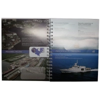 Cuaderno argollado Pasta Dura de 20 x 25 cmts