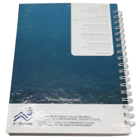 Cuaderno argollado Pasta Dura de 20 x 25 cmts