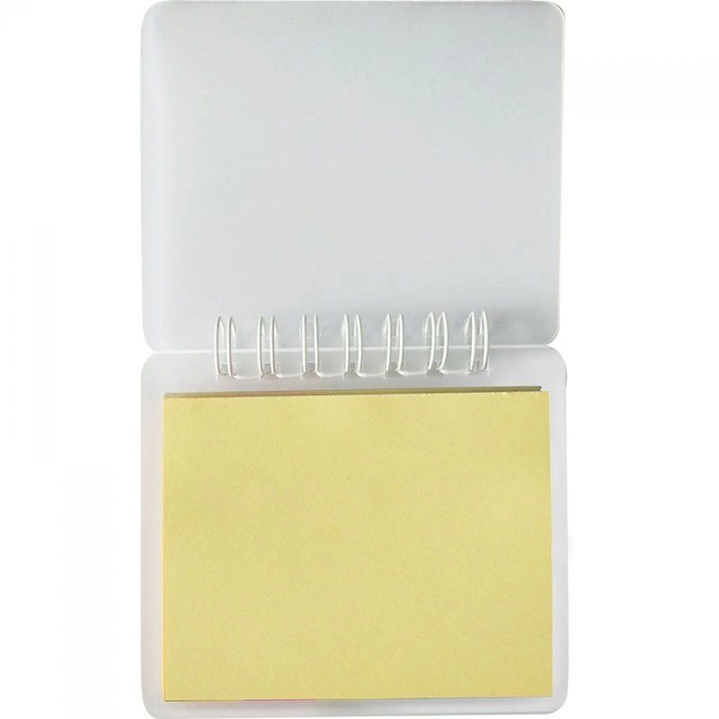 Set Post It Square, argollado, de 8.5 x 8 cmts