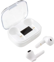 Audifonos Bluetooth 5.1, pantalla digital, 6x4.5x2.5 cmts, carga tipo C
