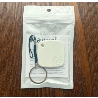 Llavero Sualio Tag, imitacion Airtag, de 38 x 38 x 7 mm, en caja de carton